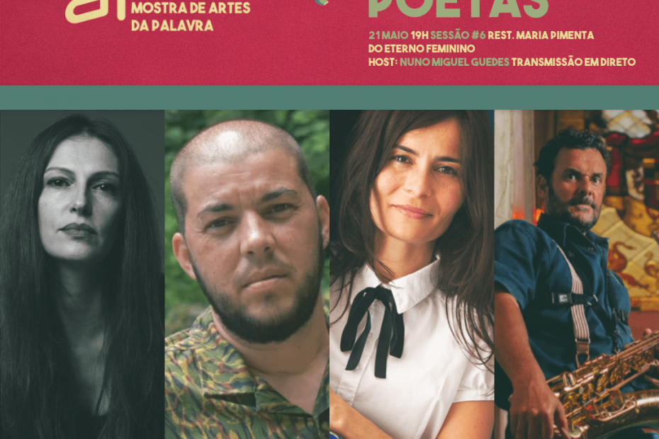 Cartaz da sessão 6 do Café dos Poetas